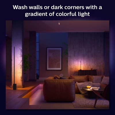 Philips Hue - Gradient Signe Golvlampa White and Color Ambiance  Svart - 915005987201