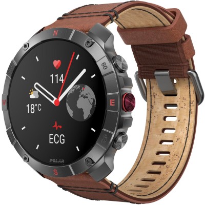 Polar - Grit X2 Pro TI LTHR BRNZ M/L - A14336