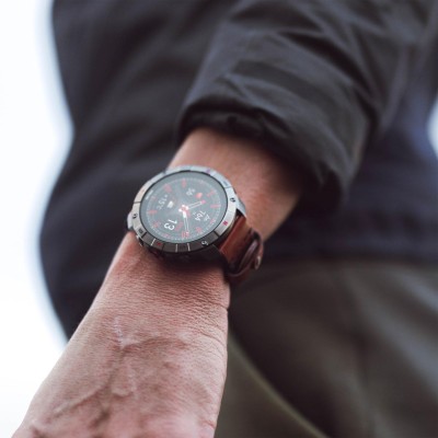 Polar - Grit X2 Pro TI LTHR BRNZ M/L - A14336