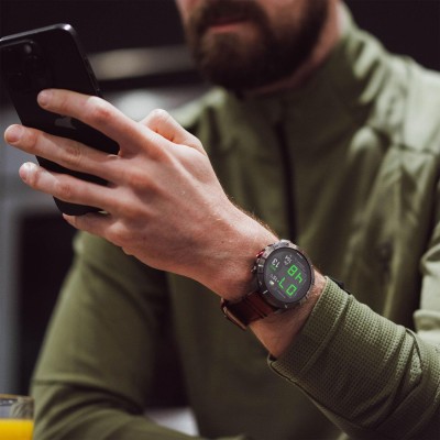 Polar - Grit X2 Pro TI LTHR BRNZ M/L - A14336