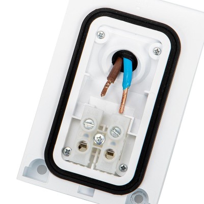 Smartwares - IP-kamera m belysning 2K Google & Alexa-komp - CIP-39902