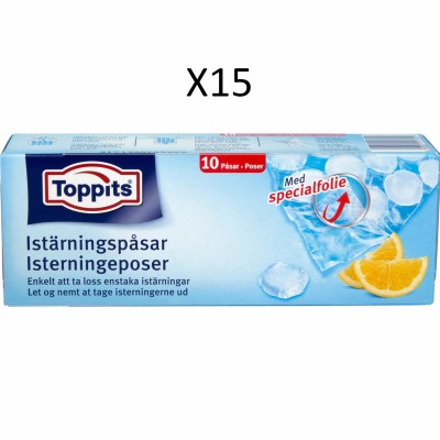 Toppits - Istärningspåsar 10påsar  15st DFP - 914729