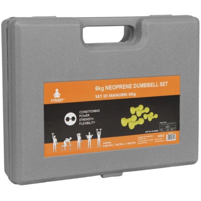 Fitpaddy - Hantelset Vinyl 6 st - A13088