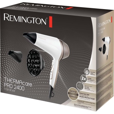 Remington - Hårfön Thermacare PRO 2400W 3-värmelägen / 2-hastigheter D5720 - A16057