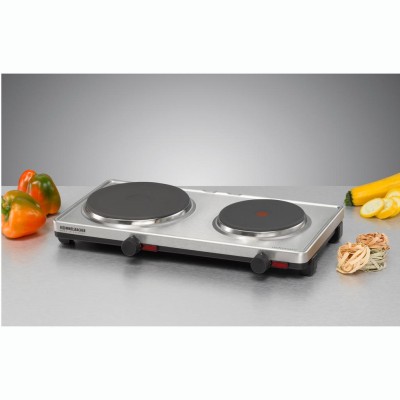 Rommelsbacher - Kokplatta Dubbel AK 3099/E Rostfri Made in Germany - A13667