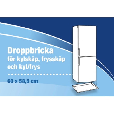 Droppbricka kyl/Frys 60cm