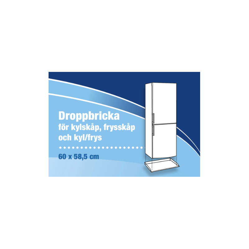 Droppbricka kyl/Frys 60cm