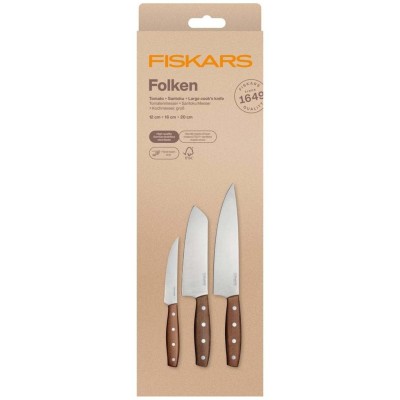 Fiskars - Knivset Folken 3 st - A15944