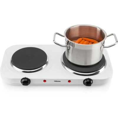 Tristar - Kokplatta Dubbel KP-6245  1500&1000W 15,5cm 18,5cm - A13466
