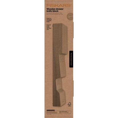 Fiskars - Lådinsats för knivar, trä - 1062890