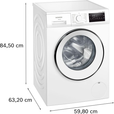 Siemens - WM14N29WDN - iQ300, Tvättmaskin, frontmatad, 9 kg, max. 1400 varv/min