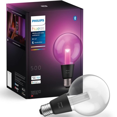 Philips Hue - Lightguide Globe 95mm E27 White and Color Ambiance - A13226