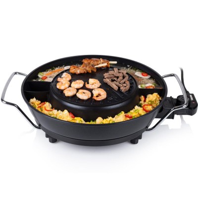Tristar - Koreansk grill PZ-9131 Elektrisk Hot Pot Ø 24 cm 1800W 3l - A13483