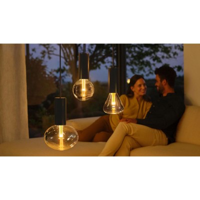 Philips Hue - Lightguide Globe Large 125mm E27 White and Color Ambiance - A13227