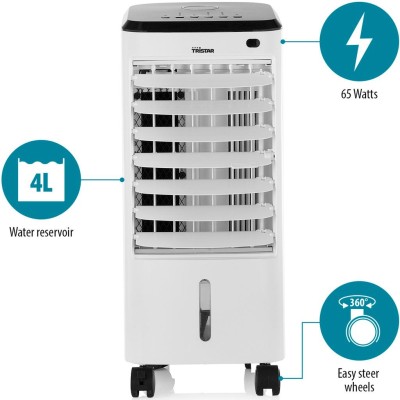 Tristar - Luftkylare med Isklampar och Timer 4L 65W - A13653