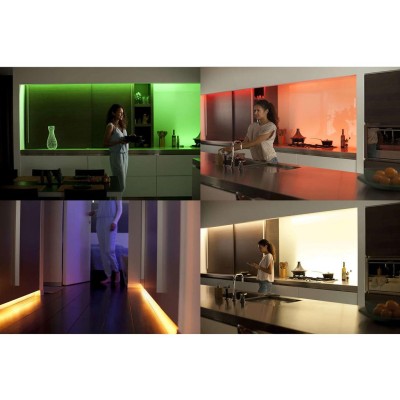Philips Hue - Lightstrip Plus V4 1m extension White and color ambiance - 929002269201