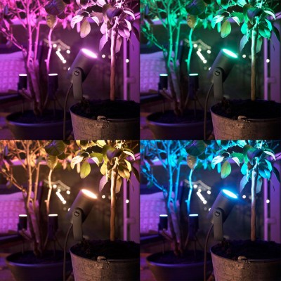 Philips Hue - Lily spotlight utomhus White and Color ambiance utbyggn. 24V - 1741530P7