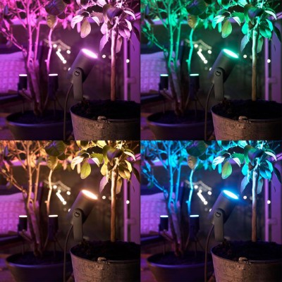 Philips Hue - Lily spotlight utomhus White and Color ambiance utbyggn. 24V - 1741530P7