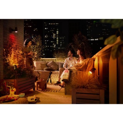 Philips Hue - Lily spotlight utomhus White and Color ambiance utbyggn. 24V - 1741530P7