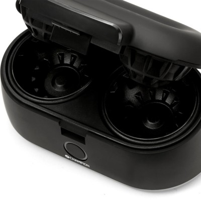 Våffelskålsjärn Health Dubbelt 1000W VS400 Svart