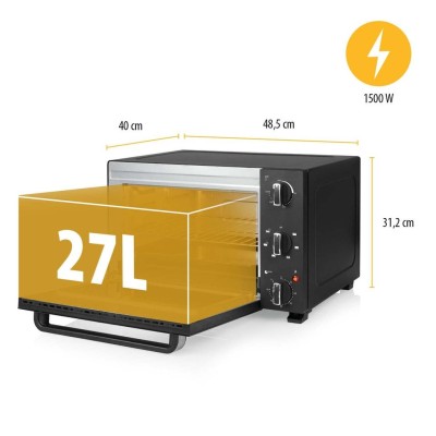 Varmluftsugn 27L 1500W - OV-3627