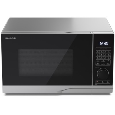 Sharp - Mikrovågsugn 28l Digital panel 1050W Grill - YC-PC284AE-S