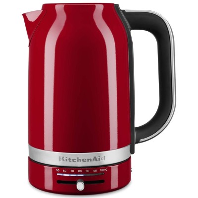 KitchenAid - Vattenkokare 1,7L med Temp kontroll Empire Röd - A15835