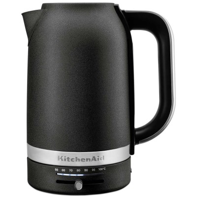 KitchenAid - Vattenkokare 1,7L med Temp Kontroll Iron Black 5KEK1701EBK - A15837