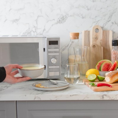 Champion - Mikrovågsugn Digital 20L 700W MW035 Rostfri - CHMW035