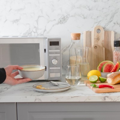 Champion - Mikrovågsugn Digital 20L 700W MW035 Rostfri - CHMW035