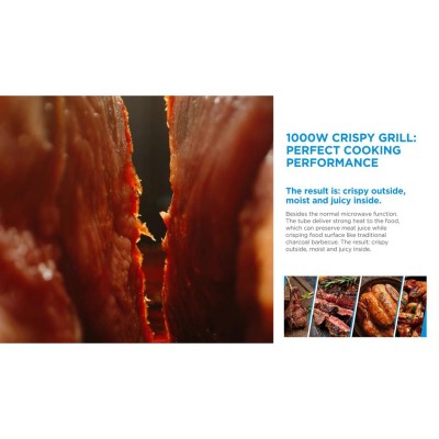 Midea - Mikrovågsugn med Grill 20L 700/1000W - A14326