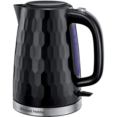 Russell Hobbs - Vattenkokare 26051-70 Honeycomb Kettle Black - 23864016002