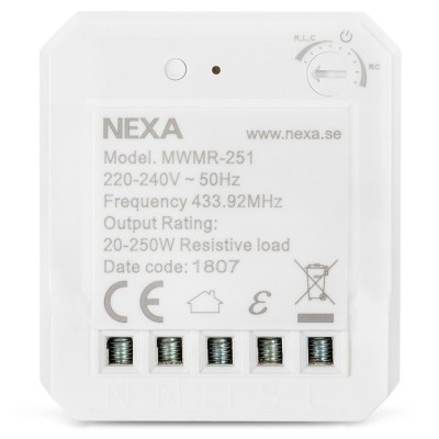 Nexa - MWMR-251 Dosdimmer för strömbr - 14568