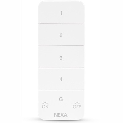 Nexa - MYCT-2107 Fjärrkontroll med magnetfäste 4-kanaler 433 MHz - A13854
