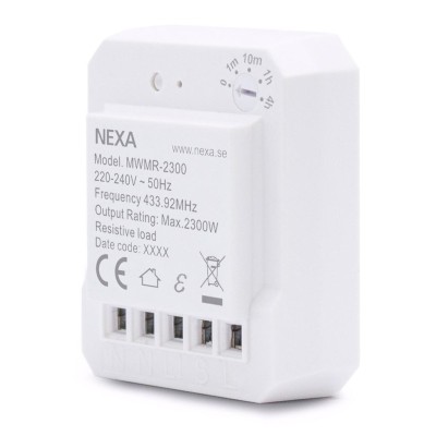 Nexa - MWMR-2300 Dosrelä för strömbr. - 14567