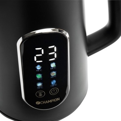 Vattenkokare Digital Temp Varmhållning 1,7L VK800 Mattsvart