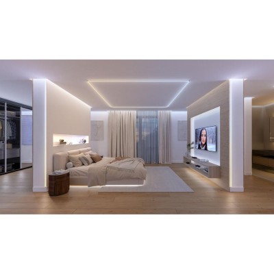 Philips Hue - Philips Hue OmniGlow Lightstrip White and Color gradient 5m - A15929