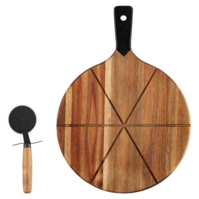 Maku - Pizzaset Med Bricka Och Skärare - A15359