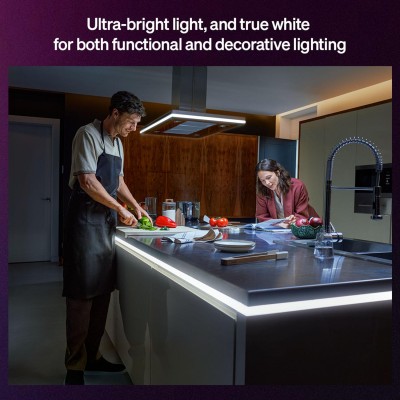 Philips Hue - Philips Hue OmniGlow Lightstrip White and Color gradient 3m - A15928