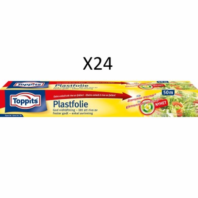 Toppits - Plastfolie 32,5CM X 50M 24DFP - 91200