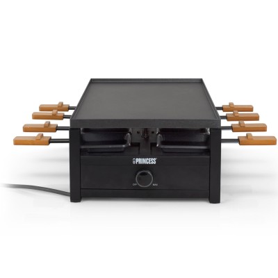 Princess - Raclette 162655  Black Steel Raclette för 8pers. - A11507