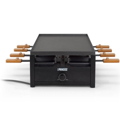Princess - Raclette 162655  Black Steel Raclette för 8pers. - A11507