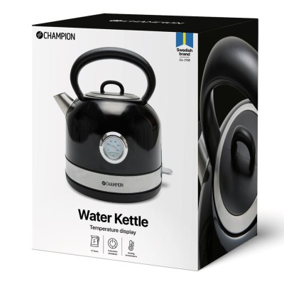 Vattenkokare Retro 1,7L VK401 Svart