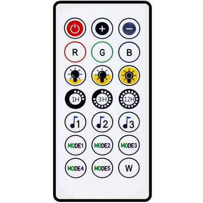 LogiLink - RGB-ljusslinga med fjärrkontroll och WiFi Tuya IP65 5 m - A12606