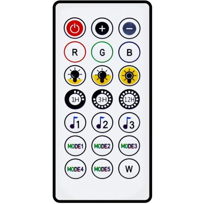 LogiLink - RGB-ljusslinga med fjärrkontroll och WiFi Tuya IP65 3 m - A12607