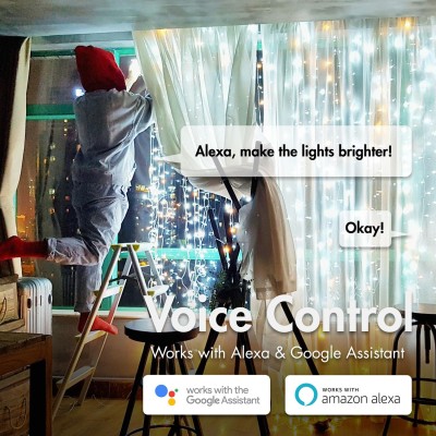 LogiLink - RGB-ljusslinga med fjärrkontroll och WiFi Tuya IP65 3 m - A12607