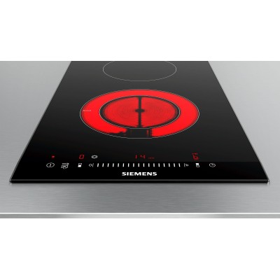 Siemens - ET375FFP1E - iQ300, Dominohäll, glaskeramik, 30 cm, med ram