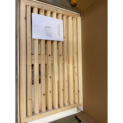 Värmepumpsskydd i trä