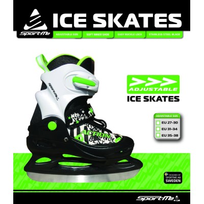SportMe - Skridsko Grön stl 30-33 - 4501
