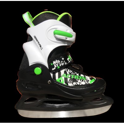 SportMe - Skridsko Grön stl 34-37 - 4502